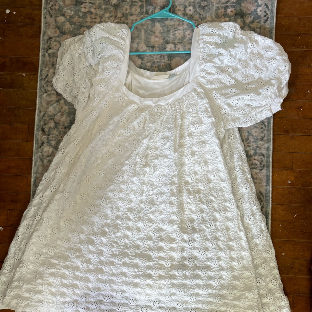 Maeve by Anthropologie short dress with balloon sleeves size 2X plus size NWOT